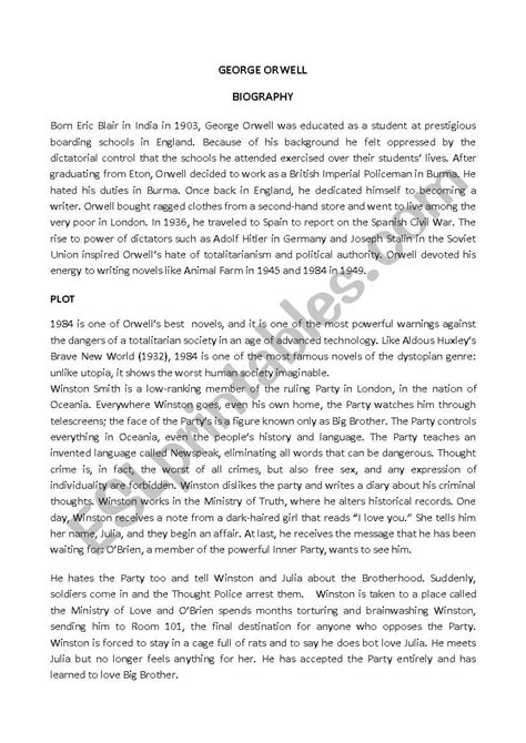 Author biography plot summary