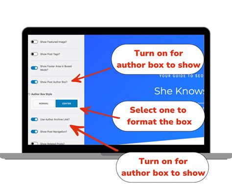 Author box examples