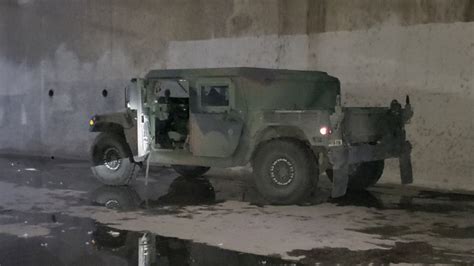 Authorities are on the hunt for a Humvee stolen from a Bay Area National Guard armory