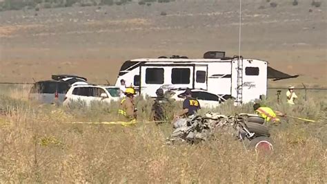 Authorities identify 2 California pilots who died in air racing event in Reno, Nevada