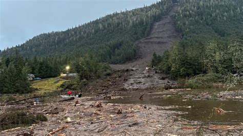 Authorities in Alaska suspend search for boy missing after deadly landslide