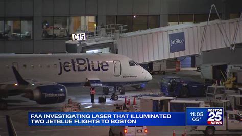 Authorities investigating after multiple flight crews report laser flashes near Logan Airport