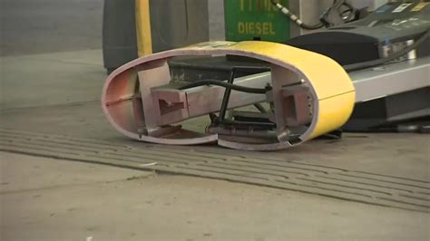 Authorities investigating after suspect allegedly tried setting U-Haul truck on fire, crashed into gas pump in Brockton 
