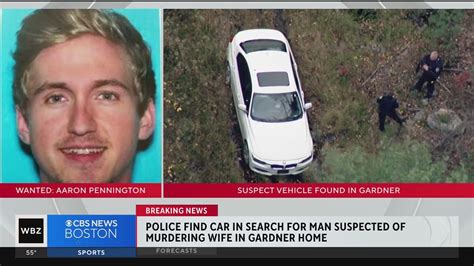 Authorities release new image of Gardner man Aaron Pennington suspected of killing wife