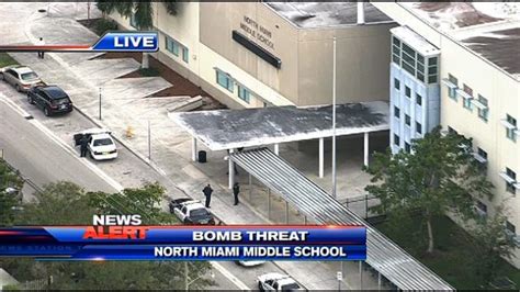 Authorities respond to bomb threat in North Miami Beach school