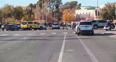 Authorities responding to reports of multiple victims in shooting at University of Nevada, Las Vegas