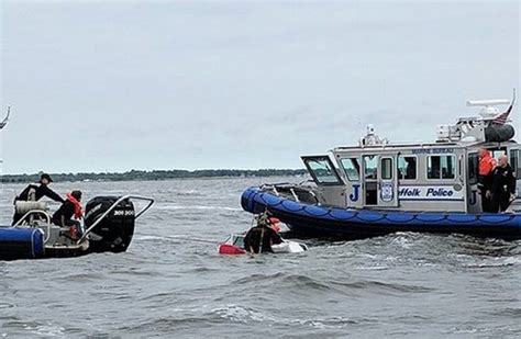 Authorities search for two boaters who went missing in Long Island Sound off Connecticut