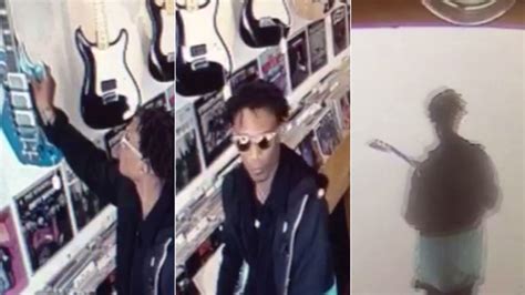 Authorities searching for guitar thief in L.A. County