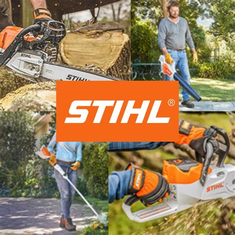 We are 100% dedicated to the Stihl product lin