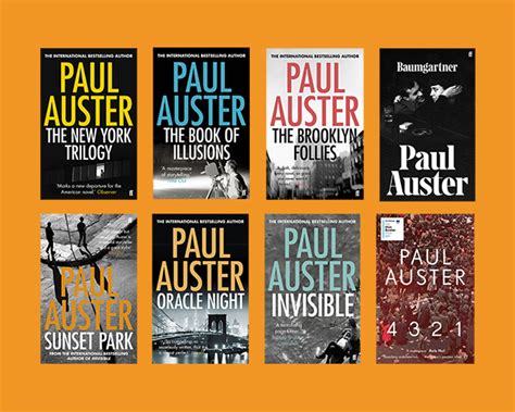 Authors like paul auster books in order