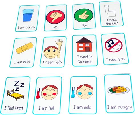 Autism Visual Cards Printable