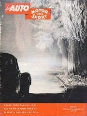 Auto Motor Und Sport 1955 Heft 1 : Vereinigte Motor-Verlage