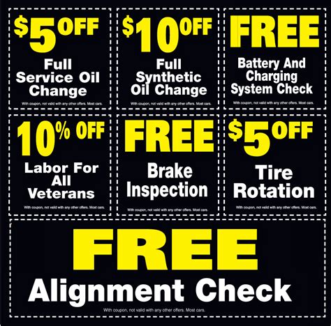 Auto Repair Coupons Liberty Tire & Brake Tire Pros Hinesville ...