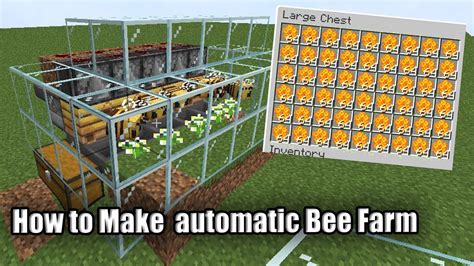Auto bee farm minecraft. For PS4, press the L2 button on the PS controller. For Nintendo Switch, press the ZL button on the controller. For Windows 10 Edition, right click on the bee one at a time. For Education Edition, right click on the bee one at a time. As you feed the poppies to the bees, you will see red hearts appear over their heads. 