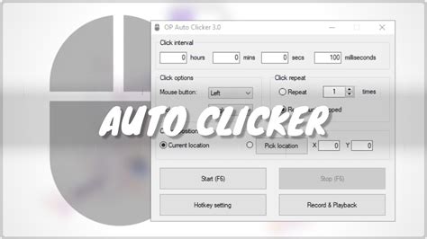 Auto clicke. Comment utiliser GS Auto Clicker ? Pour utiliser GS Auto Clicker, accède au menu d'enregistrement des clics en sélectionnant l'option "Clics multiples" dans les paramètres. Dans cette fenêtre, marque la première option et sélectionne la zone pour les clics automatisés. Puis appuie sur F8 pour l'activer. 