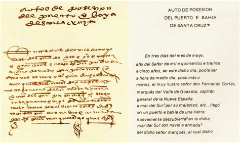 Auto de posesión del puerto y bahía de santa cruz, 3 de mayo de 1535. - Manuale del rasaerba a dischi kuhn gmd 44.