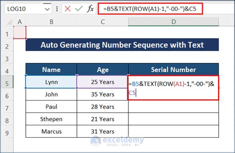 Auto generate code in excel.  You'll learn about, using Excel's basic addi...