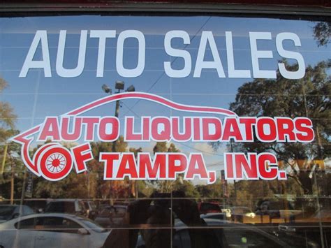 Auto liquidators of tampa. Auto Liquidators of Tampa Not rated Dealerships need five reviews in the past 24 months before we can display a rating. (1 review) 1218 W Fletcher Ave Tampa, FL 33612 (813 ... 