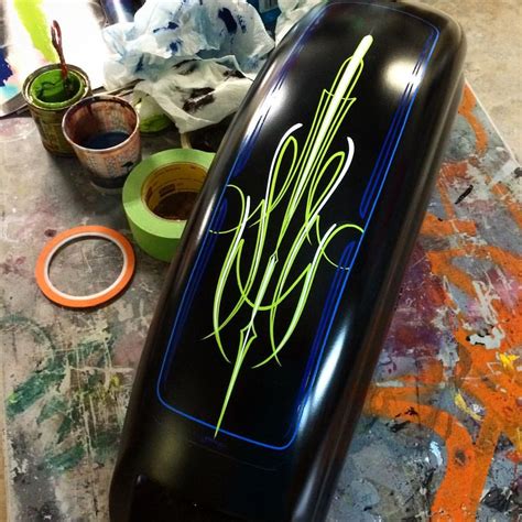 Houston's finest hand painted custom pinstriping since 1