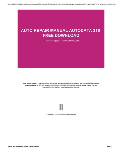 Auto repair manual autodata 318 free download. - Histoire générale de la guerre franco-allemande (1870-1871).