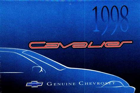 Auto repair manual for 1998 chevy cavalier. - Hacia américa latina democrática e integrada..