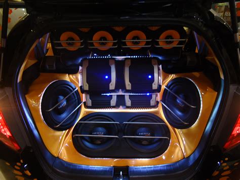 Auto sound. These seven car noises might be warning signs of trouble: A sound like a coin in a clothes dryer. Brakes squealing, grinding or growling. A finger-snapping, popping or clicking sound when you turn. A rhythmic squeak that speeds up as you accelerate. A howling, whining or even “singing”. 