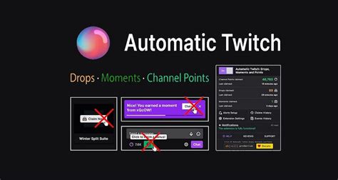 Auto twitch drop claim. Twitch Channel Points Bonus Collector. Auto-clicks the Channel Points bonus button when it appears. Welcome to the Twitch Channel Points click farm! Once the extension is installed, all you've got to do is to just open the Twitch live stream (or reload, if it's already open), and relax - the extension will take care of everything else. 
