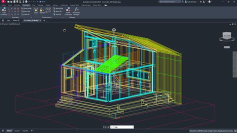 AutoCAD 2024 starting a new file and opening an existing one