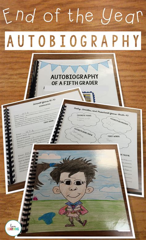 Autobiography project for 2nd grade5