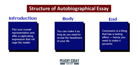 Autobiography structure