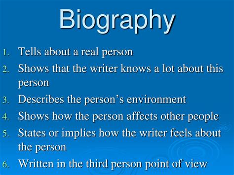 Autobiography vs biography ppt presentation examples