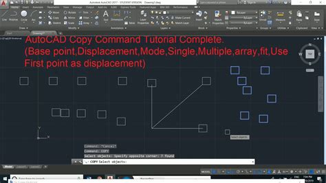 Autocad - Copy & Paste a border in a Layout Tab #31 - YouTube