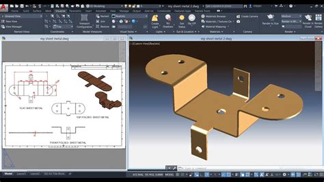 Autocad Sheet Metal Tutorial