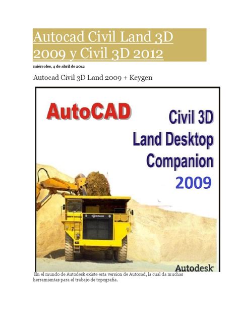 Autocad civil 3d 2012 manual de usuario. - Mitsubishi d04fd taa diesel engine service repair manual.