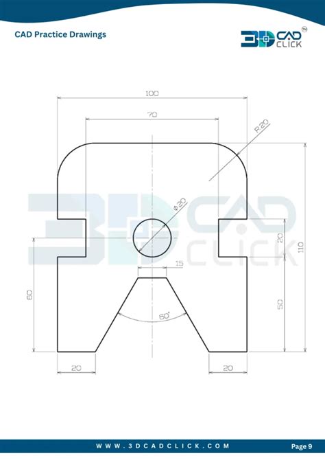 Autocad drawing pdf.  This eBook contains a collection of 2D CAD practice drawin...