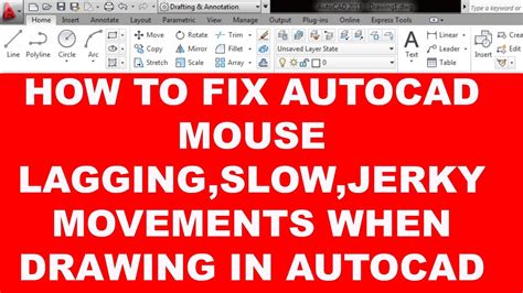Autocad flickering.  Mouse movements are slow, Issue: Users reported that when movi...
