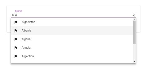 Autocomplete angular material.  If you&rsquo;re working with Angular, MatAutocomplete ...