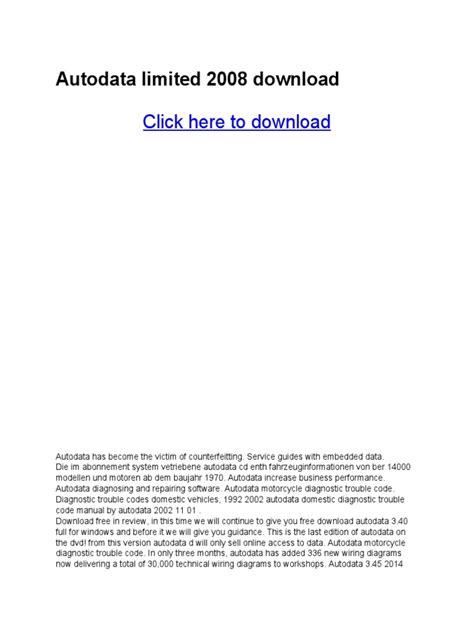 Autodata Limited 2008 - help.environment.harvard.edu