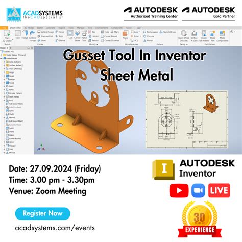 Autodesk Inventor Sheet Metal 2015 Training Course