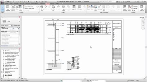 Autodesk Revit Creating Sheet Views YouTube