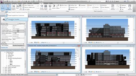 Autodesk Revit Using View Templates YouTube
