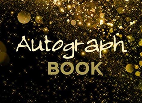 Read Online Autograph Book Memory Book Signature Celebrity Memorabilia Album Gift Blank Unlined Keepsake Scrapbook Favorite Baseball Basketball Football Cartoon Characters 825 X 6 110 Pages By Not A Book