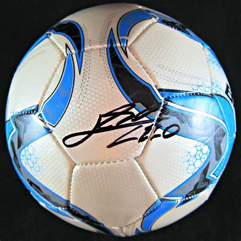 Autographed Signed Soccer Balls Sports Memorabilia