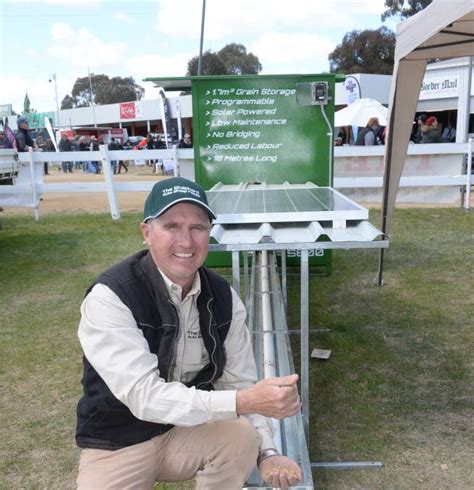 Automated sheep feeder wins plenty of fans at Henty