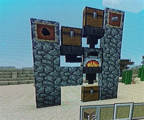 Automated smeltery minecraft. This easy 1.16 Minecraft Super Smelters is super easy to build and uses an automatic fast furnace array to cook / smelt your items in SECONDS!You can make th... 