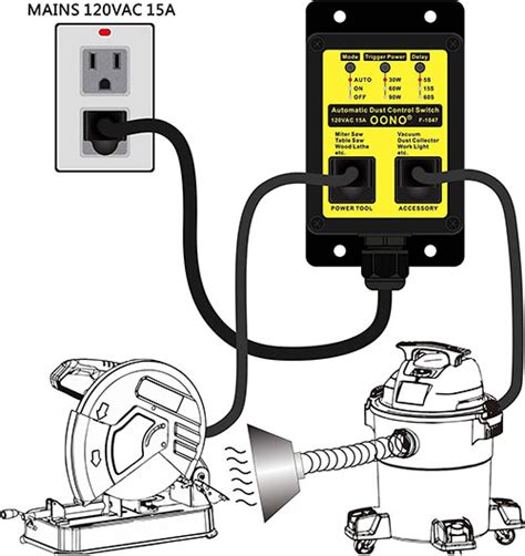 Automated vacuum switch.  Convenient, reliable, and easy to use for any workshop.  Make sure to...