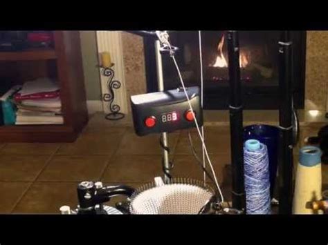 Automatic CSM Row Counter Installation and Operation Machine knitting
