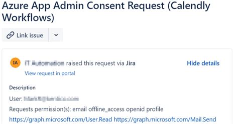 Automatic Jira ticket creation for Azure application admin consent