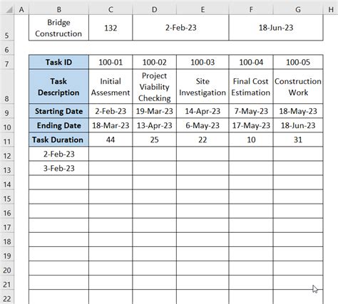 Automatic Timetable Generator In Excel