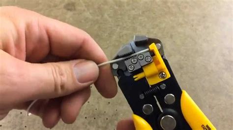 Automatic Wire Stripper - Cleaveland Aircraft Tool - YouTube